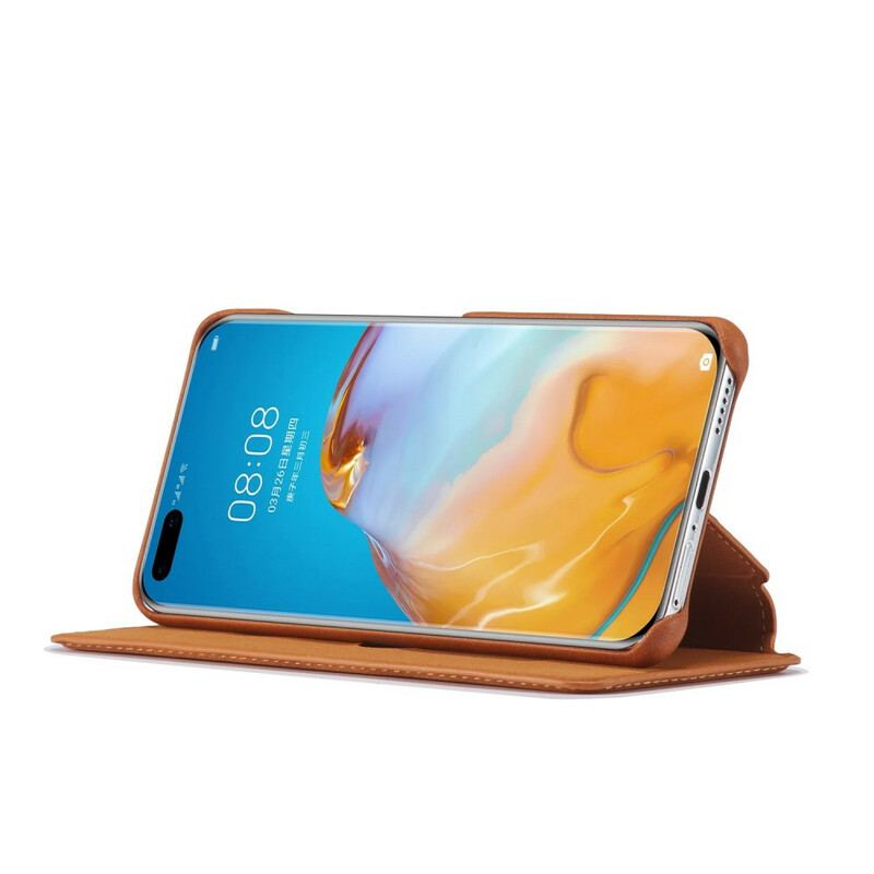 Cover Huawei P40 Flip Cover Lc.imeeke Lædereffekt