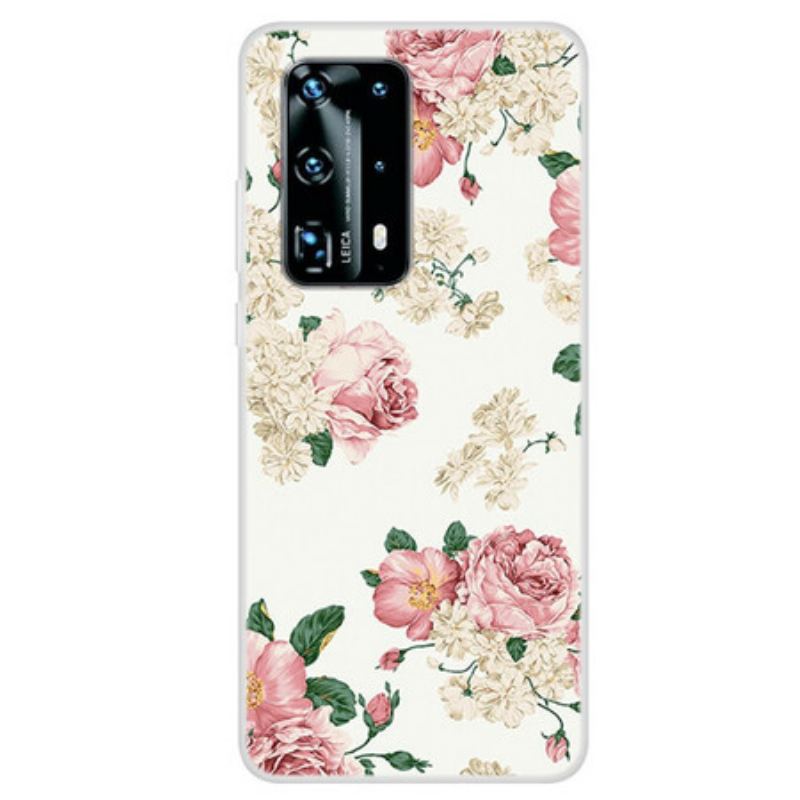 Cover Huawei P40 Frihedsblomster