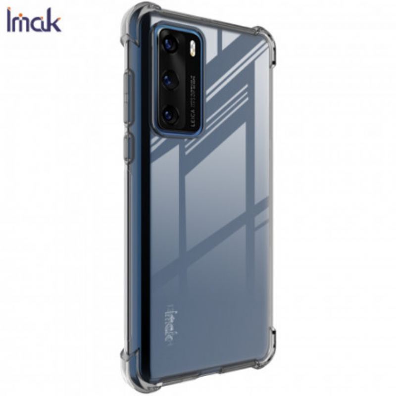 Cover Huawei P40 Gennemsigtig Silkeblød Imak