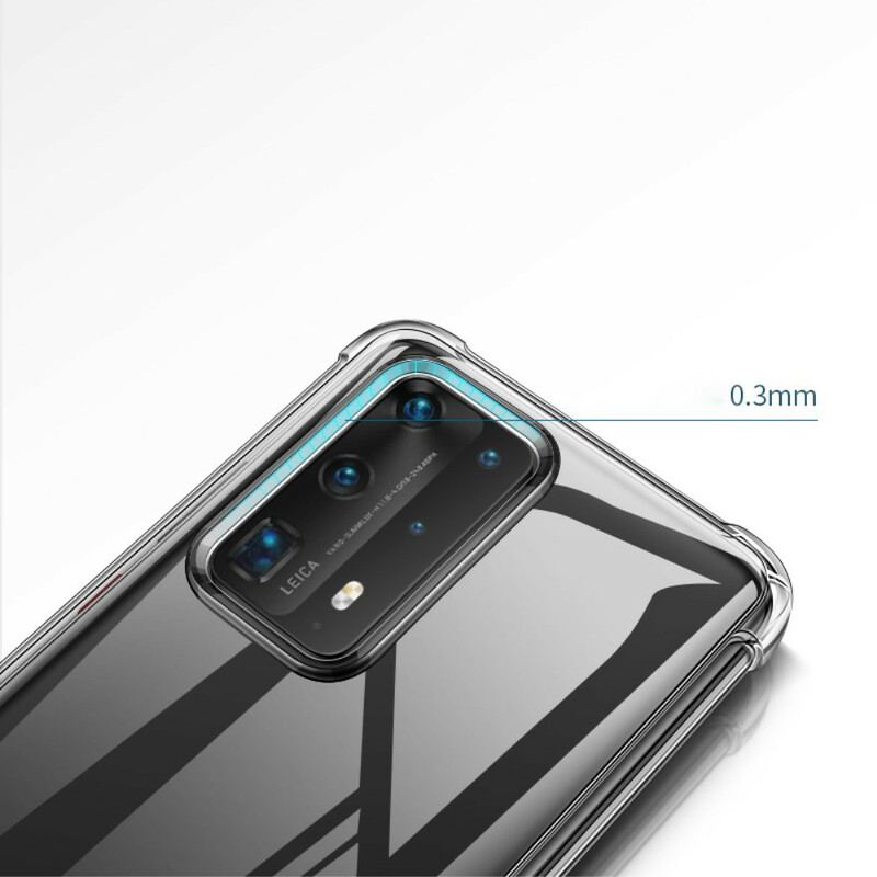 Cover Huawei P40 Gennemsigtige Leeu Beskyttelsespuder