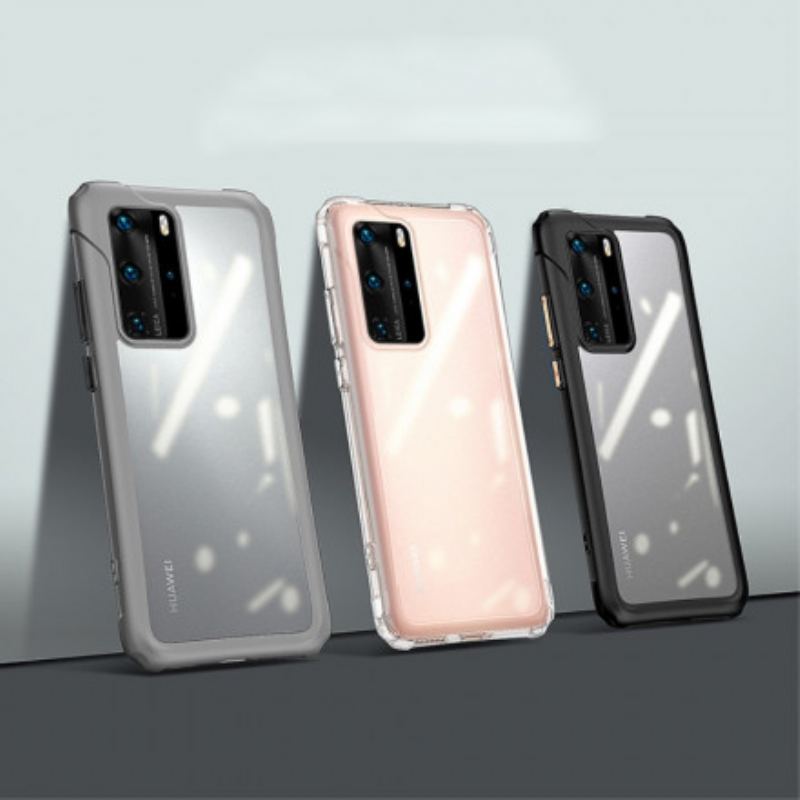 Cover Huawei P40 Gennemsigtigt Mat Leeu-design