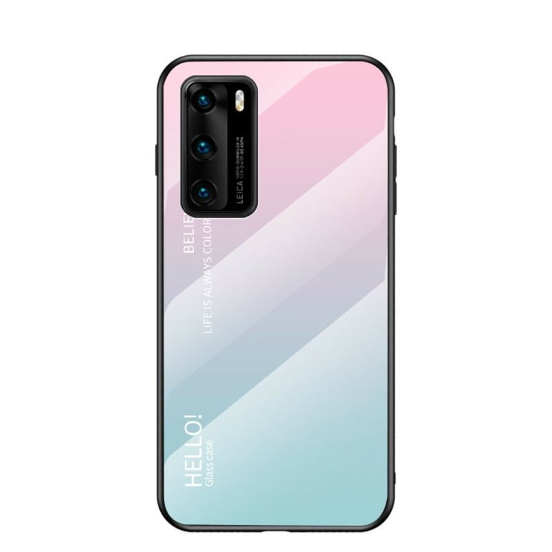 Cover Huawei P40 Hærdet Glas Hej