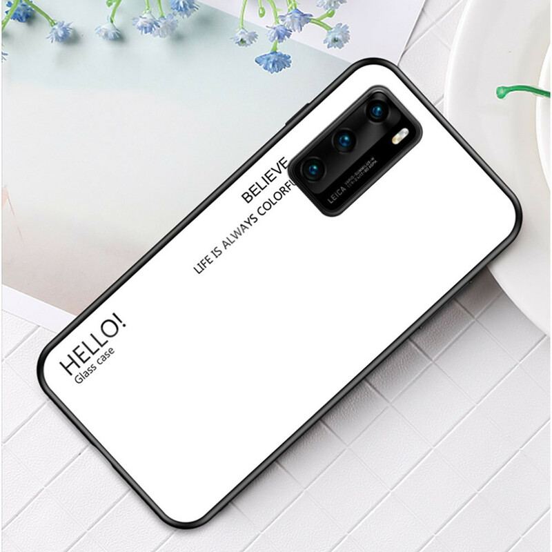 Cover Huawei P40 Hærdet Glas Hej