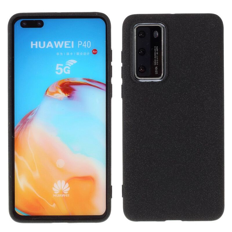 Cover Huawei P40 Mat Glitter