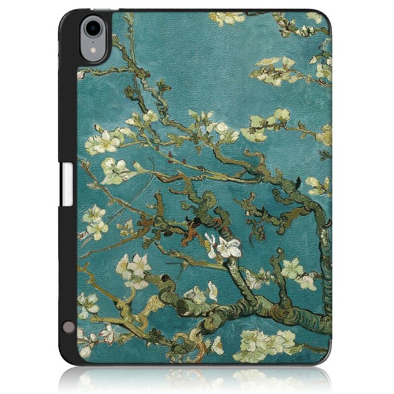 Cover iPad Air (2022) (2020) Blomstergrene Med Stylusholder