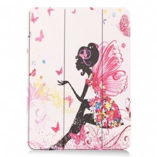 Cover iPad Air (2022) (2020) Floral Fairy Imiteret Læder