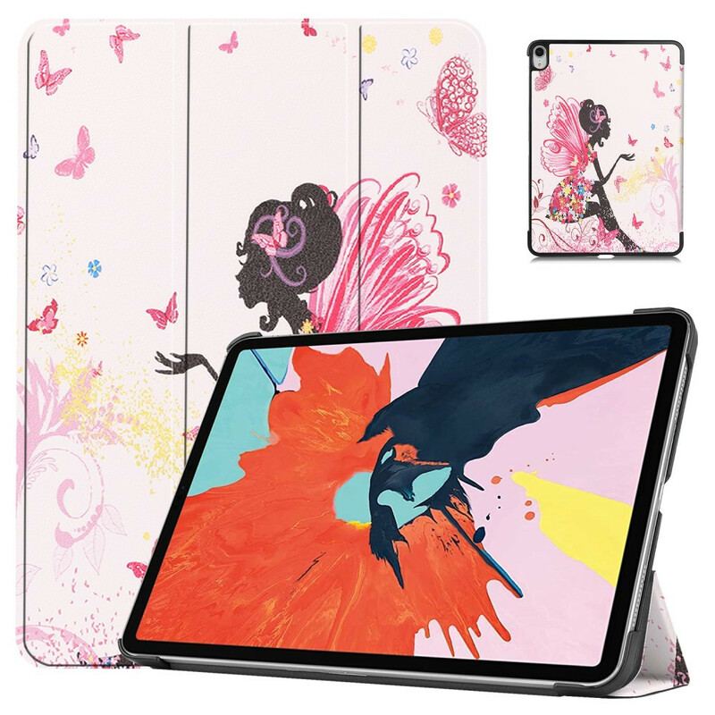 Cover iPad Air (2022) (2020) Floral Fairy Imiteret Læder