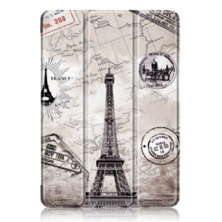 Cover iPad Air (2022) (2020) Retro Eiffeltårnet
