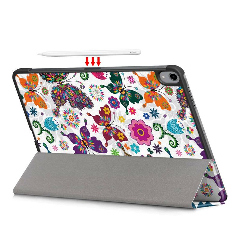 Cover iPad Air (2022) (2020) Retro Sommerfugle