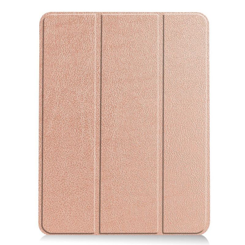 Cover iPad Air (2022) (2020) Style Stylus Holder I Litchi Læder