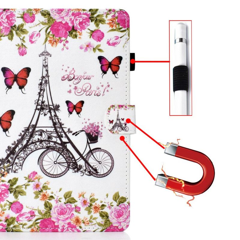 Flip Cover iPad Air (2022) (2020) Hej Paris