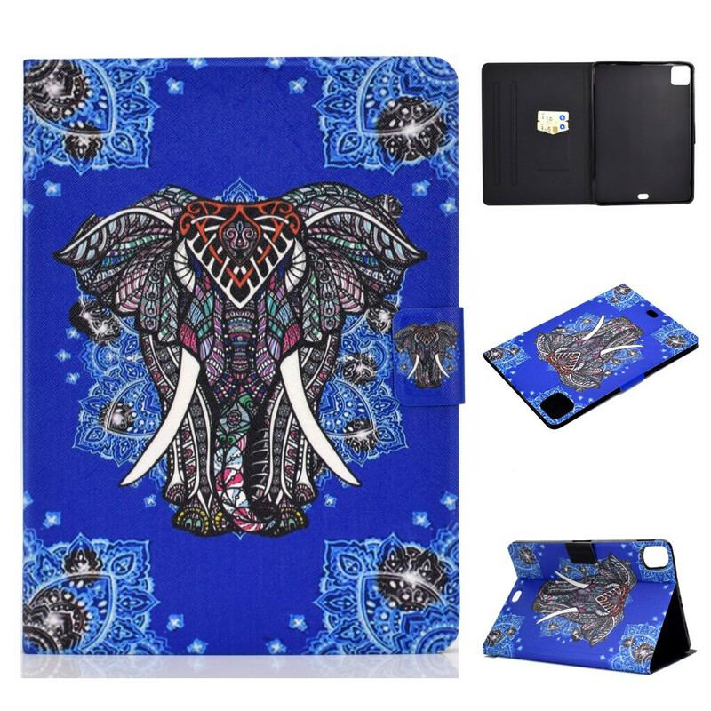 Flip Cover iPad Air (2022) (2020) Mandala Elefant