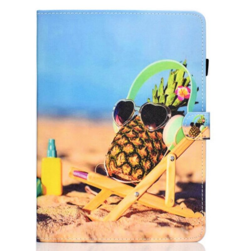 Flip Cover iPad Air (2022) (2020) Pineapple Beach