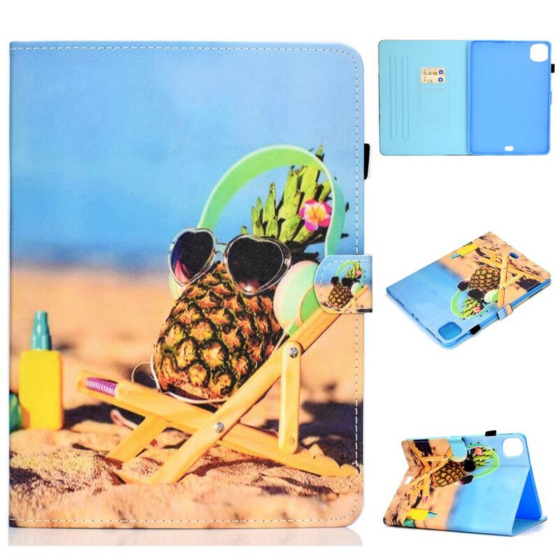 Flip Cover iPad Air (2022) (2020) Pineapple Beach