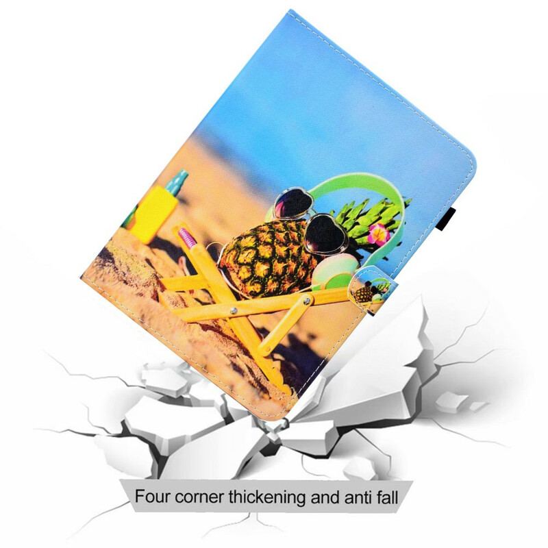 Flip Cover iPad Air (2022) (2020) Pineapple Beach