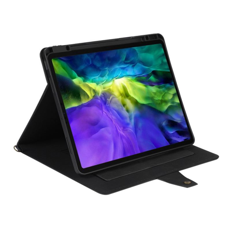 Flip Cover iPad Air (2022) (2020) Rfid Skulderrem