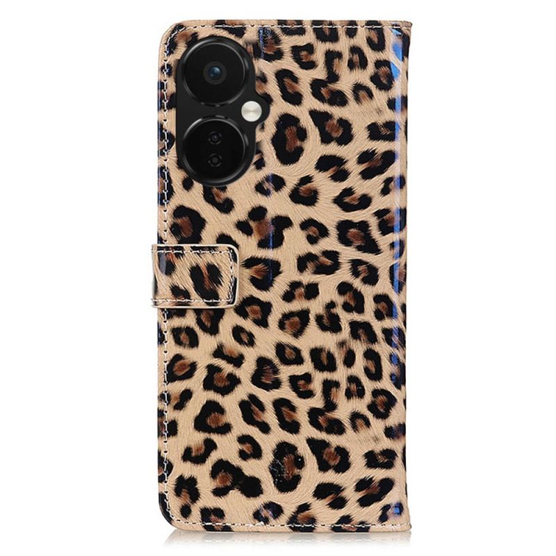 Flip Cover OnePlus Nord CE 3 Lite 5G Leopard