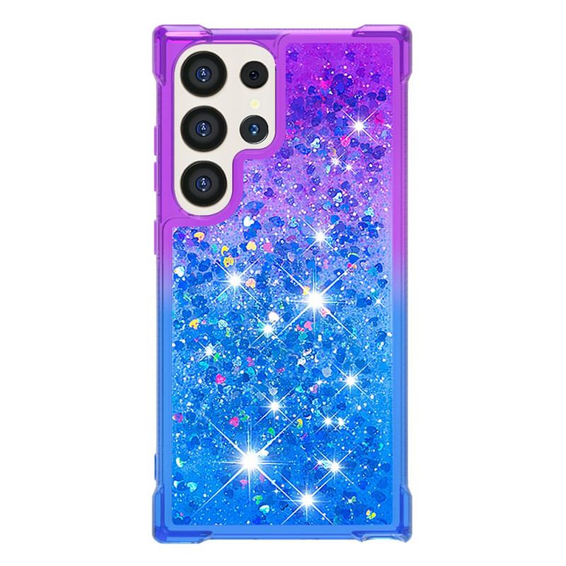 Cover Samsung Galaxy S24 Ultra 5g Flydende Glitter