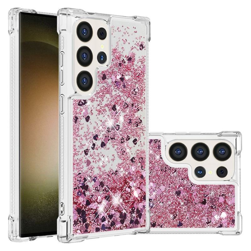 Cover Samsung Galaxy S24 Ultra 5g Telefon Etui Glitrende Glitter