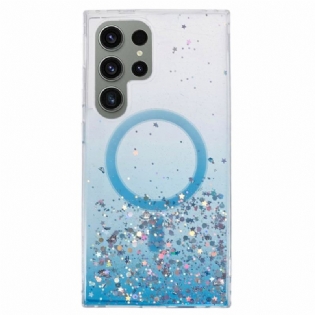 Cover Til Samsung Galaxy S24 Ultra 5g Magsafe-kompatibel Glitter