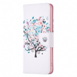 Flip Cover Samsung Galaxy S24 Ultra 5g Blomstrende Træ