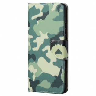 Flip Cover Samsung Galaxy S24 Ultra 5g Camouflagemønster