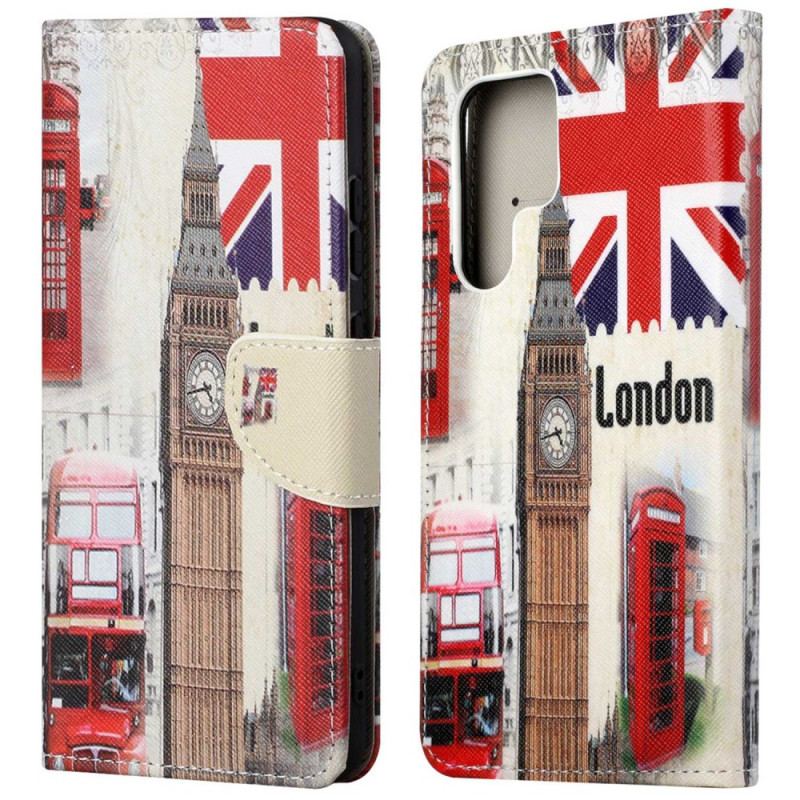 Flip Cover Samsung Galaxy S24 Ultra 5g London Liv