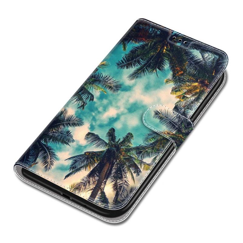 Flip Cover Samsung Galaxy S24 Ultra 5g Strap Palms