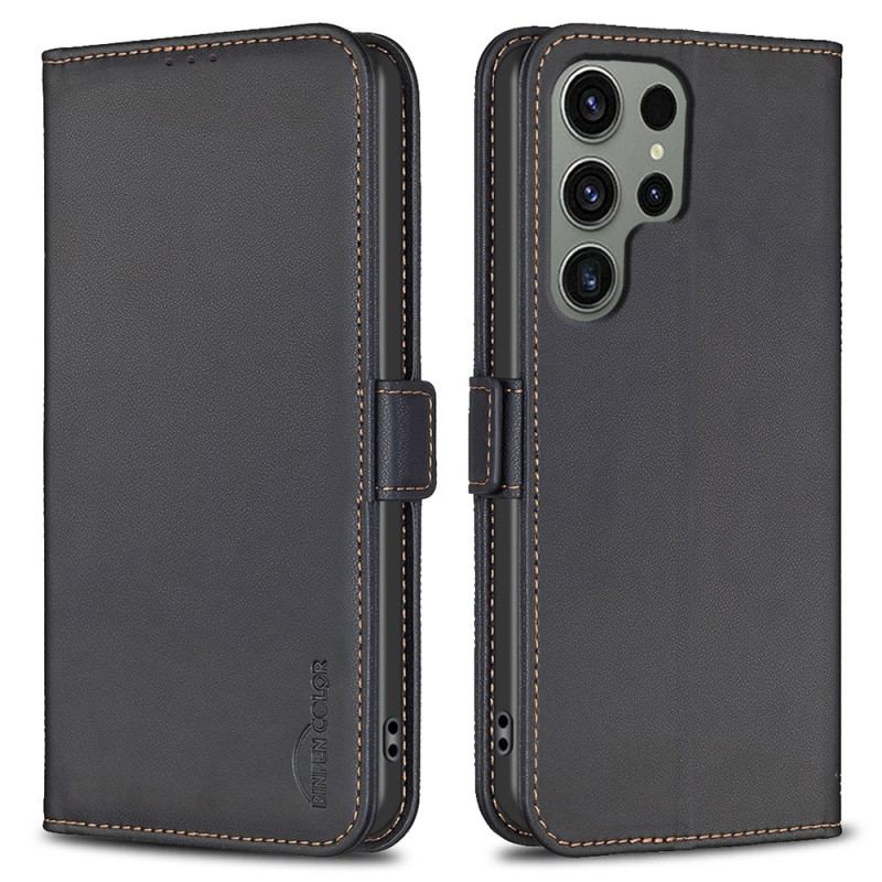 Læder Cover Samsung Galaxy S24 Ultra 5g Telefon Etui Binfen Farve