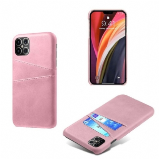 Cover iPhone 12 Pro Max Dobbelt Kortholder