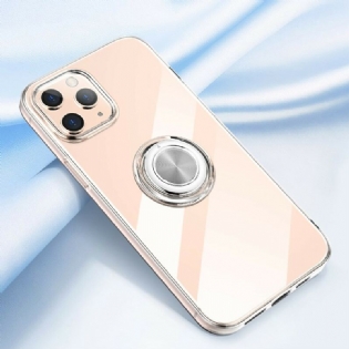 Cover iPhone 12 Pro Max Gennemsigtig Med Ring-support