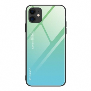 Cover iPhone 12 Pro Max Hærdet Glas Vær Dig Selv