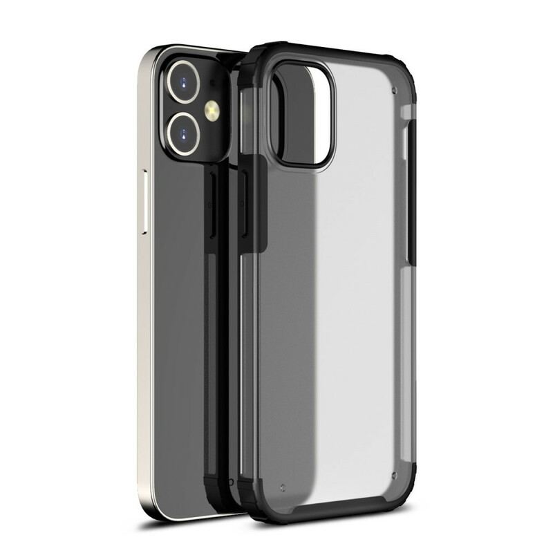 Cover iPhone 12 Pro Max Matt Klar Hybrid