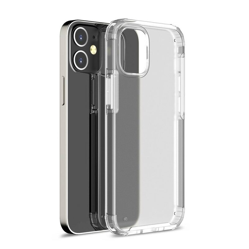 Cover iPhone 12 Pro Max Matt Klar Hybrid