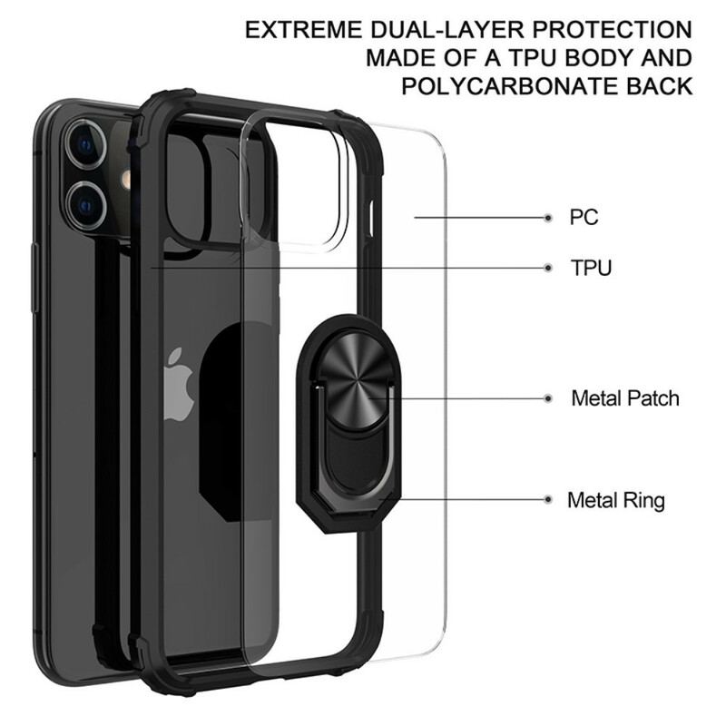 Cover iPhone 12 Pro Max Premium Ring Hybrid