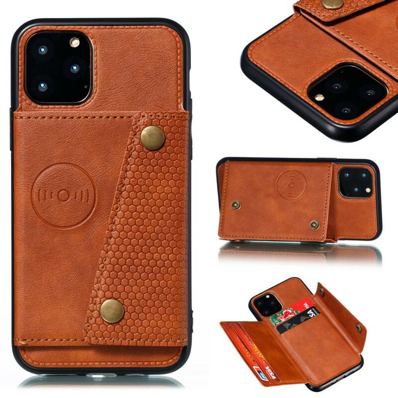 Cover iPhone 12 Pro Max Punge Etui Snap Tegnebog