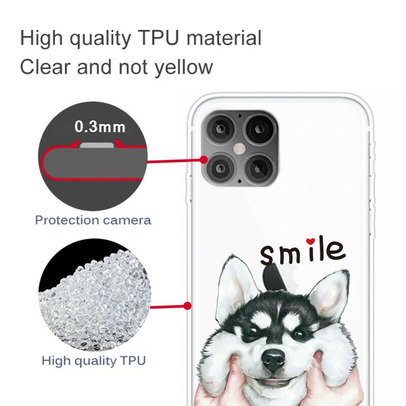 Cover iPhone 12 Pro Max Smile Hund