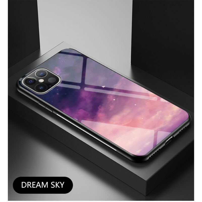 Cover iPhone 12 Pro Max Stjernehimmel Hærdet Glas