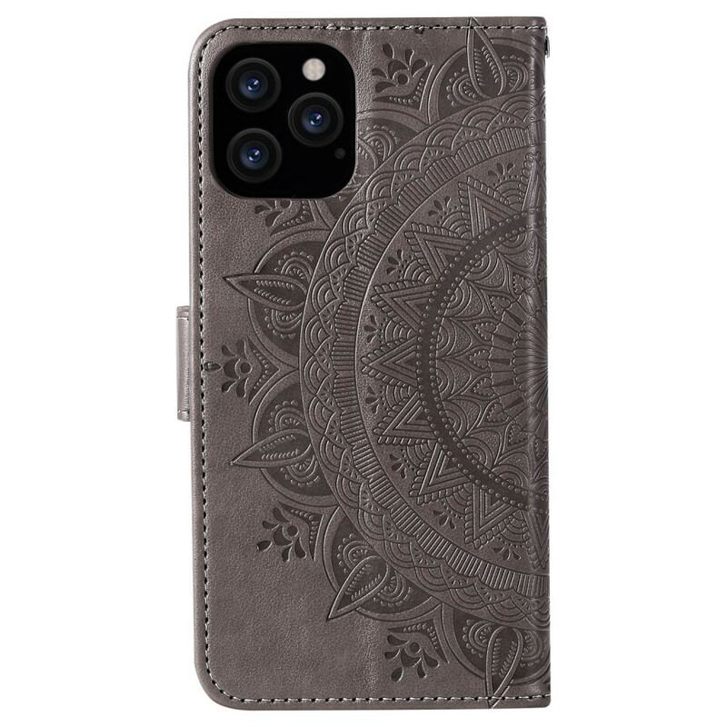 Flip Cover iPhone 12 Pro Max Sol Mandala