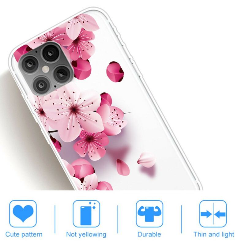 Mobilcover iPhone 12 Pro Max Premium Blomster