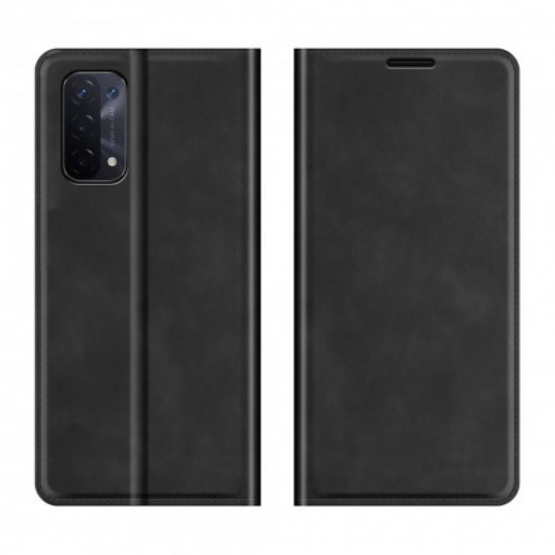 Cover Oppo A54 5G / A74 5G Flip Cover Hudberøring