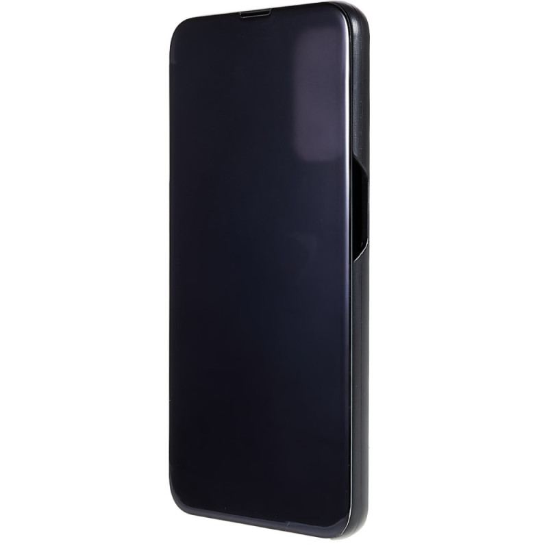 Cover Oppo A54 5G / A74 5G Spejl Og Lædereffekt