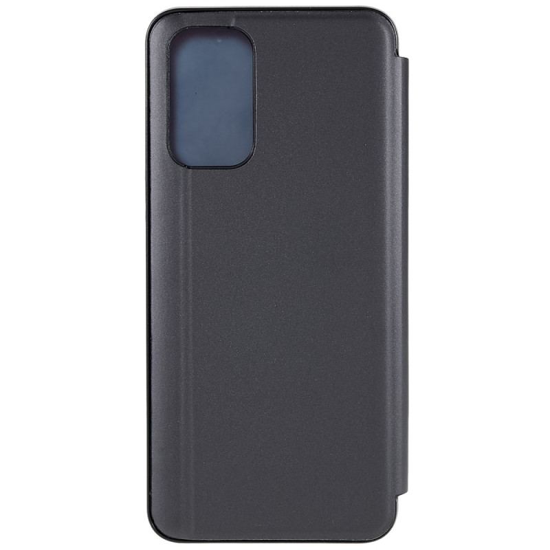 Cover Oppo A54 5G / A74 5G Spejl Og Lædereffekt