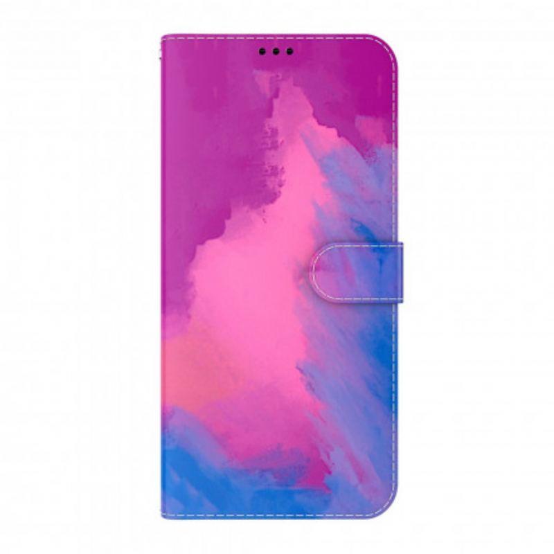 Flip Cover Oppo A54 5G / A74 5G Akvarel