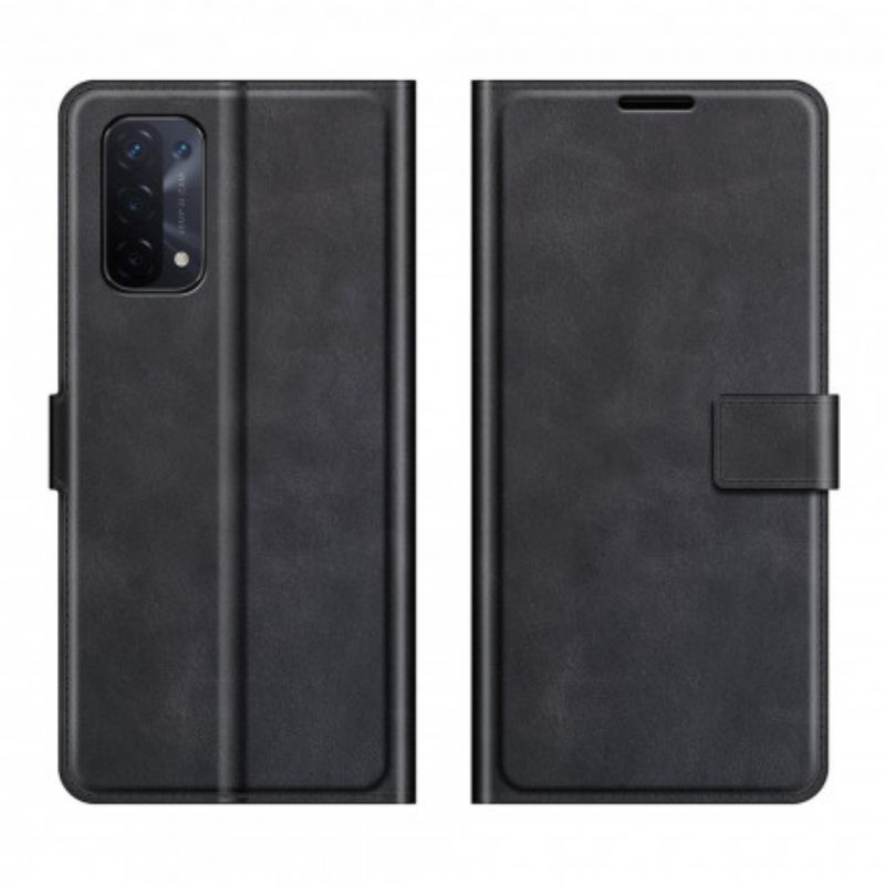 Flip Cover Oppo A54 5G / A74 5G Klassisk Retro Læder Stil