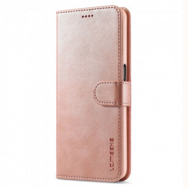 Flip Cover Oppo A54 5G / A74 5G Lc.imeeke Lædereffekt