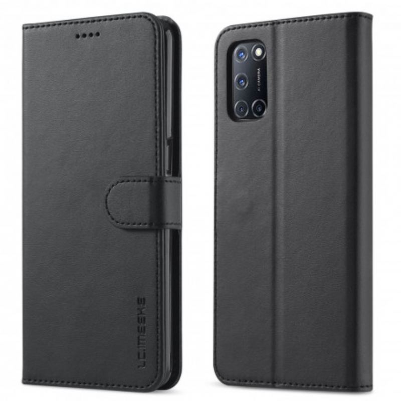 Flip Cover Oppo A54 5G / A74 5G Lc.imeeke Lædereffekt