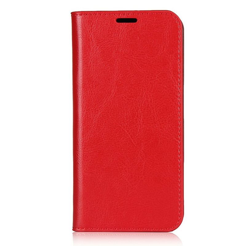 Cover Huawei Y5p Flip Cover Ægte Læder