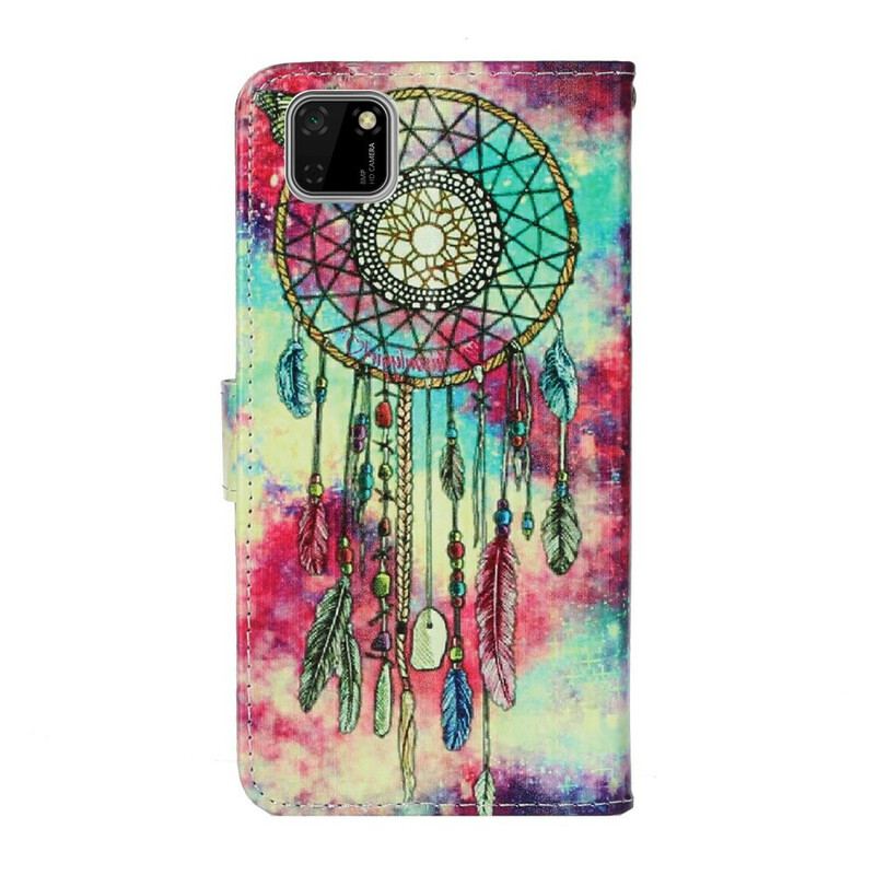 Flip Cover Huawei Y5p Enchanted Mandala