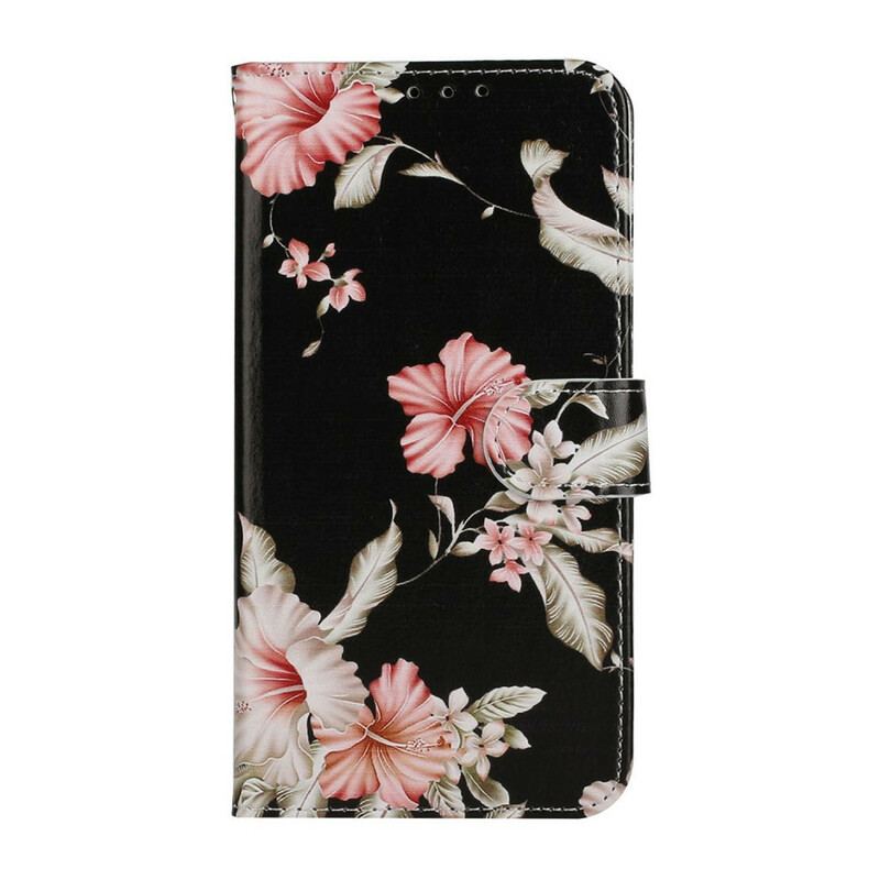 Flip Cover Huawei Y5p Myriade Af Blomster